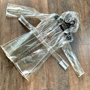 Clear rain coat!